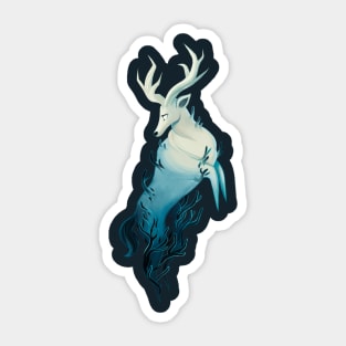 Deer spirit Sticker